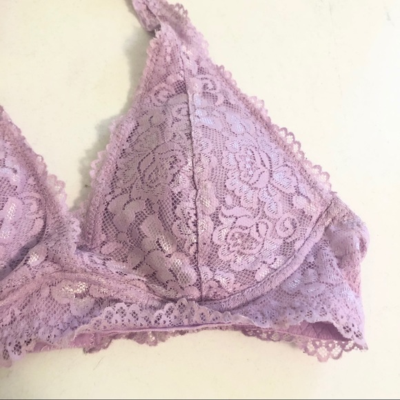 Lilac Halter Padded Bralette - Picture 2 of 6